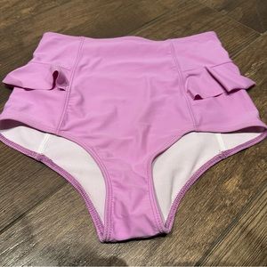 Kortni Jeane Pink Swim Bottom‎ Size XS